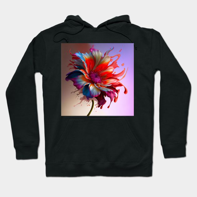 Floral Artwork Designs Hoodie by Flowers Art by PhotoCreationXP